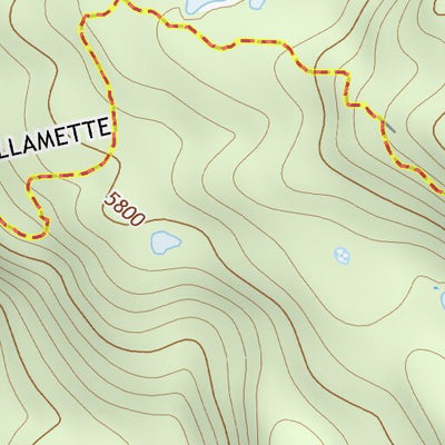 43122SE Page 22 Diamond Lake Topo Preview 2