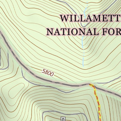 43122SE Page 28 Diamond Lake Topo Preview 2