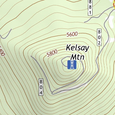 43122SE Page 32 Diamond Lake Topo Preview 3