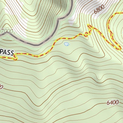 43122SE Page 34 Diamond Lake Topo Preview 3