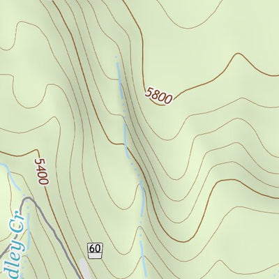 43122SE Page 35 Diamond Lake Topo Preview 2