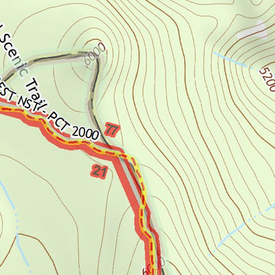 43122SE Page 36 Diamond Lake Topo Preview 2