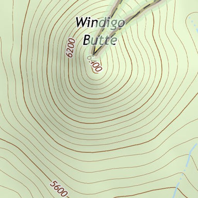 43122SE Page 36 Diamond Lake Topo Preview 3