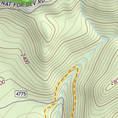 43122SE Page 37 Diamond Lake Topo Preview 2