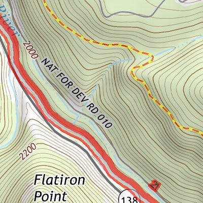 43122SE Page 37 Diamond Lake Topo Preview 3