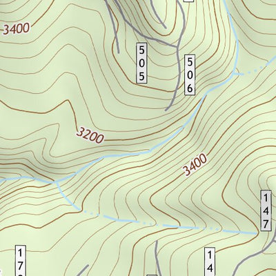 43122SE Page 38 Diamond Lake Topo Preview 2
