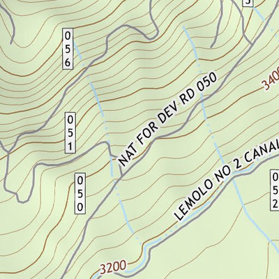 43122SE Page 39 Diamond Lake Topo Preview 2