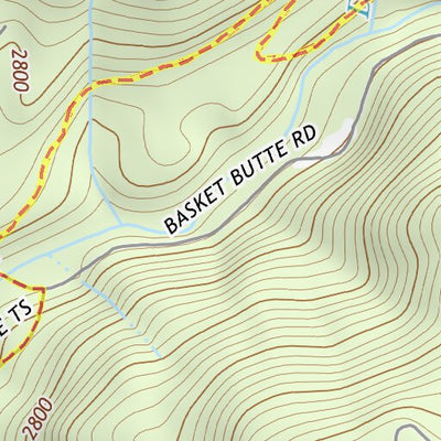 43122SE Page 39 Diamond Lake Topo Preview 3