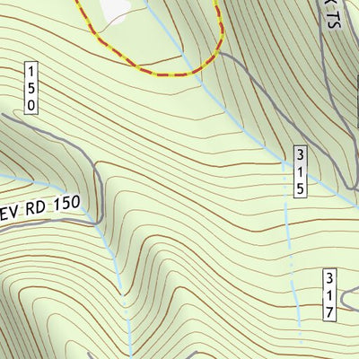 43122SE Page 42 Diamond Lake Topo Preview 2