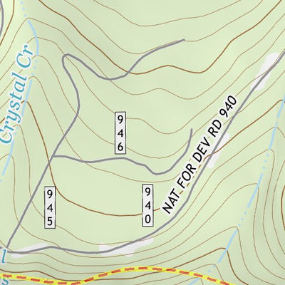 43122SE Page 45 Diamond Lake Topo Preview 3