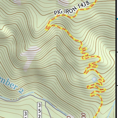 43122SE Page 51 Diamond Lake Topo Preview 3