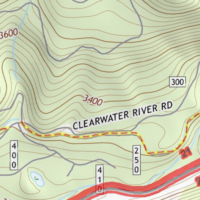 43122SE Page 52 Diamond Lake Topo Preview 2
