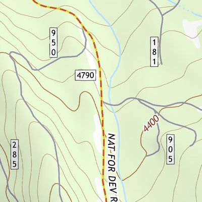 43122SE Page 55 Diamond Lake Topo Preview 3