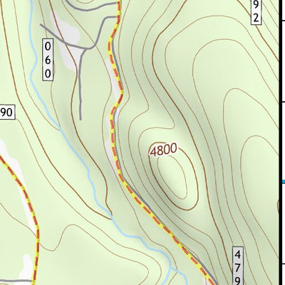 43122SE Page 56 Diamond Lake Topo Preview 3