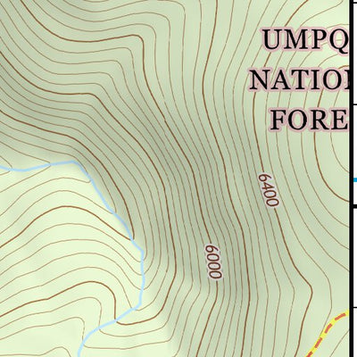 43122SE Page 60 Diamond Lake Topo Preview 3
