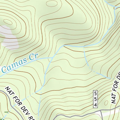 43122SE Page 61 Diamond Lake Topo Preview 2