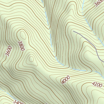 43122SE Page 61 Diamond Lake Topo Preview 3