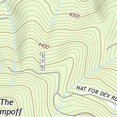43122SE Page 62 Diamond Lake Topo Preview 2