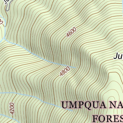 43122SE Page 62 Diamond Lake Topo Preview 3