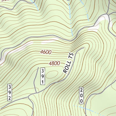 43122SE Page 63 Diamond Lake Topo Preview 3