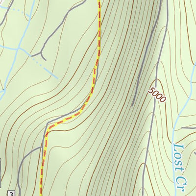 43122SE Page 67 Diamond Lake Topo Preview 3