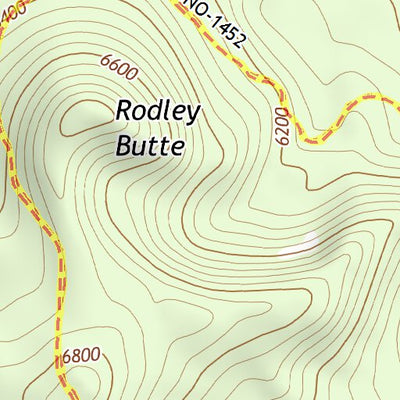 43122SE Page 68 Diamond Lake Topo Preview 3