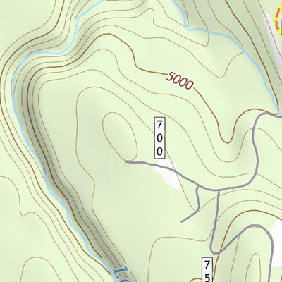 43122SE Page 69 Diamond Lake Topo Preview 3