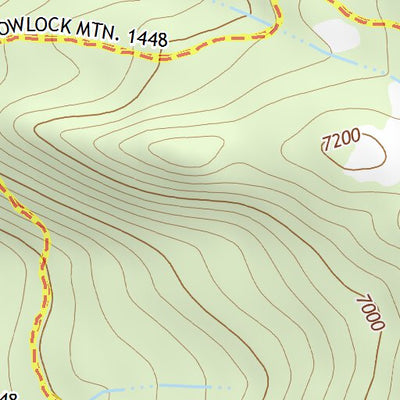 43122SE Page 71 Diamond Lake Topo Preview 2