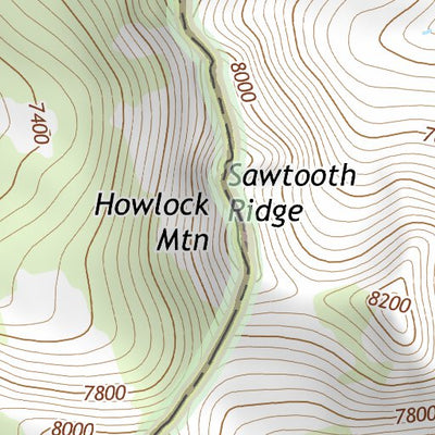 43122SE Page 72 Diamond Lake Topo Preview 3