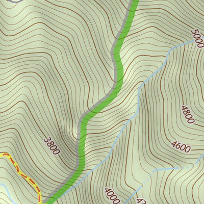 43122SE Page 73 Diamond Lake Topo Preview 2