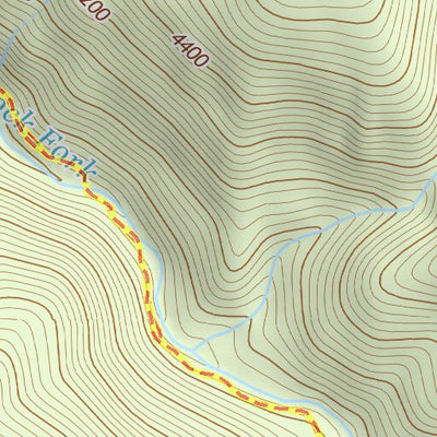 43122SE Page 73 Diamond Lake Topo Preview 3