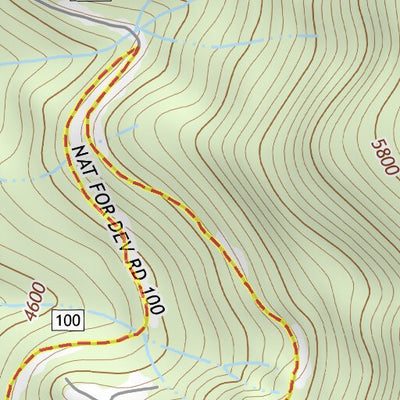 43122SE Page 76 Diamond Lake Topo Preview 3