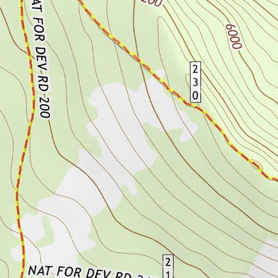 43122SE Page 77 Diamond Lake Topo Preview 2