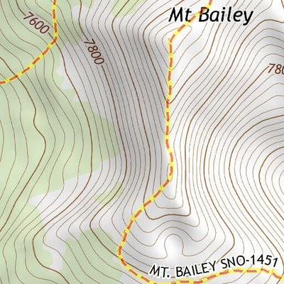 43122SE Page 79 Diamond Lake Topo Preview 3