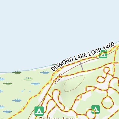 43122SE Page 81 Diamond Lake Topo Preview 2
