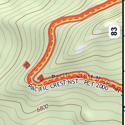 43122SE Page 82 Diamond Lake Topo Preview 3