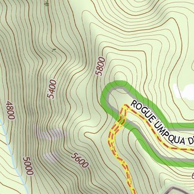 43122SE Page 86 Diamond Lake Topo Preview 2