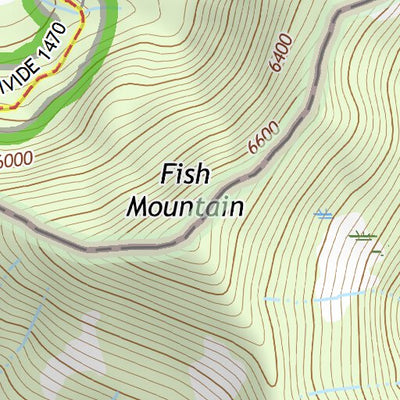 43122SE Page 86 Diamond Lake Topo Preview 3