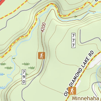 43122SE Page 89 Diamond Lake Topo Preview 2
