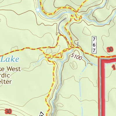 43122SE Page 91 Diamond Lake Topo Preview 2