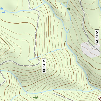 43122SE Page 98 Diamond Lake Topo Preview 2
