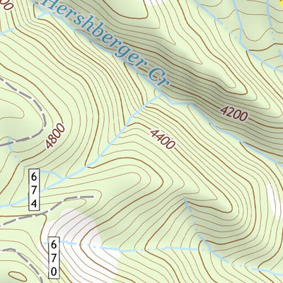 43122SE Page 98 Diamond Lake Topo Preview 3