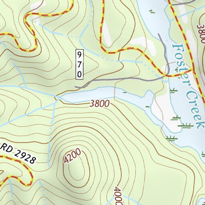 43122SE Page 99 Diamond Lake Topo Preview 2