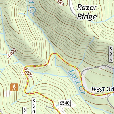 43122SE Page 100 Diamond Lake Topo Preview 3