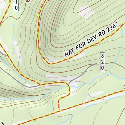 43122SE Page 101 Diamond Lake Topo Preview 3
