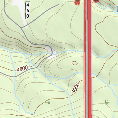 43122SE Page 102 Diamond Lake Topo Preview 2