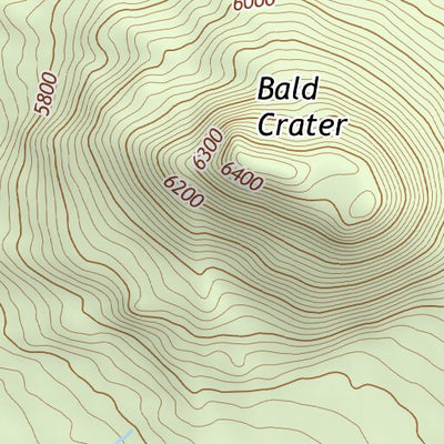 43122SE Page 103 Diamond Lake Topo Preview 3
