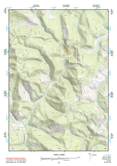 43123SW Page 2 Roseburg Topo Preview 1