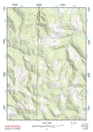 43123SW Page 5 Roseburg Topo Preview 1