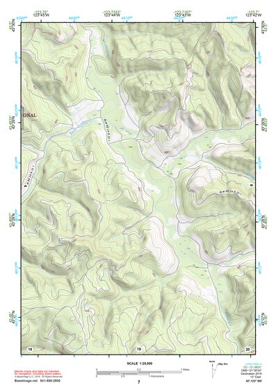 43123SW Page 7 Roseburg Topo Preview 1